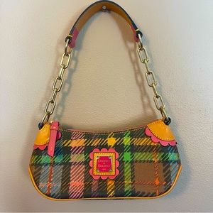 Dooney & Bourke Y2K Vintage Tartan Shoulder Bag
